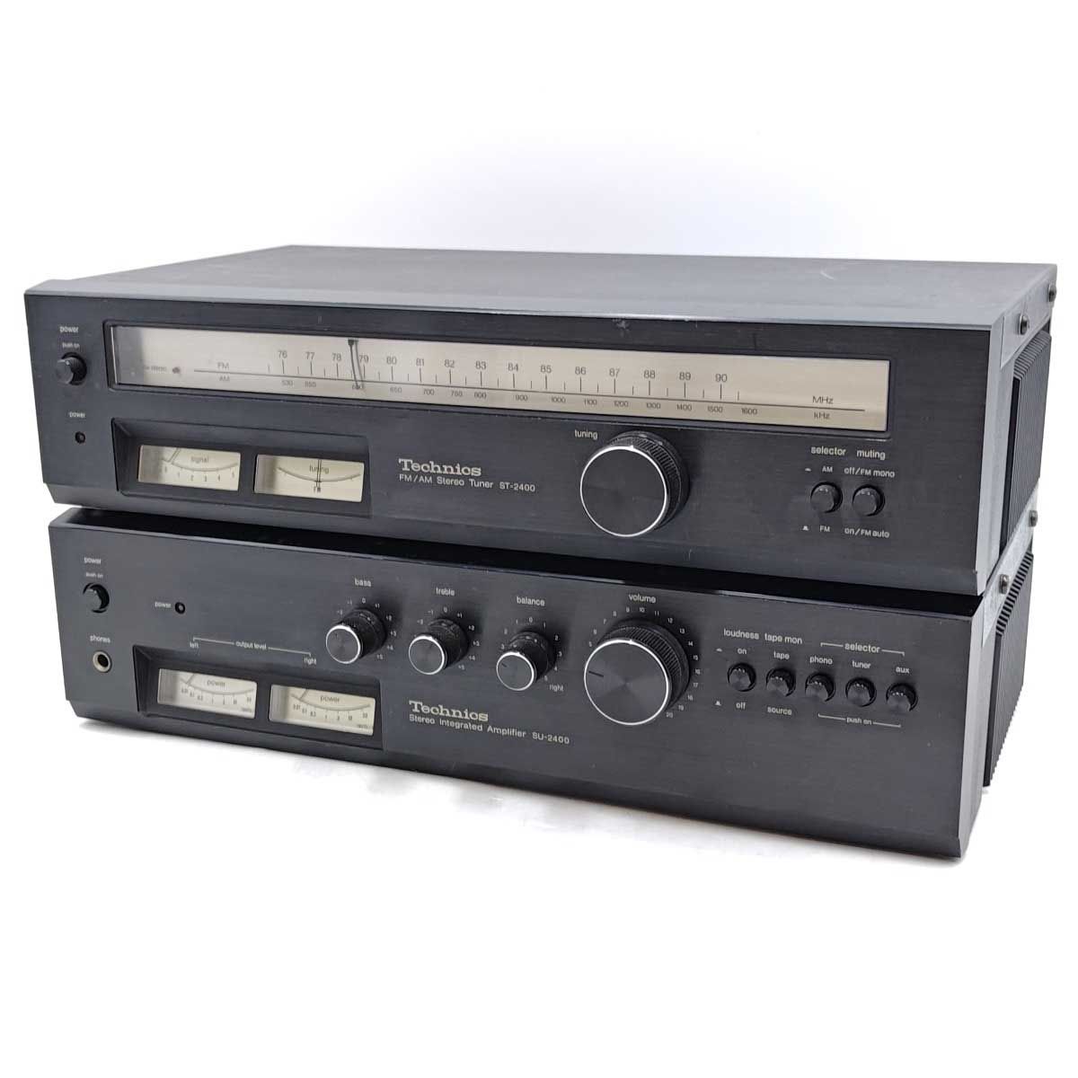 Technics テクニクス ST-2400 FM/AMチューナー 昭和レトロ Technics テクニクス ST-2400 FM/AMチューナー 昭和レトロ