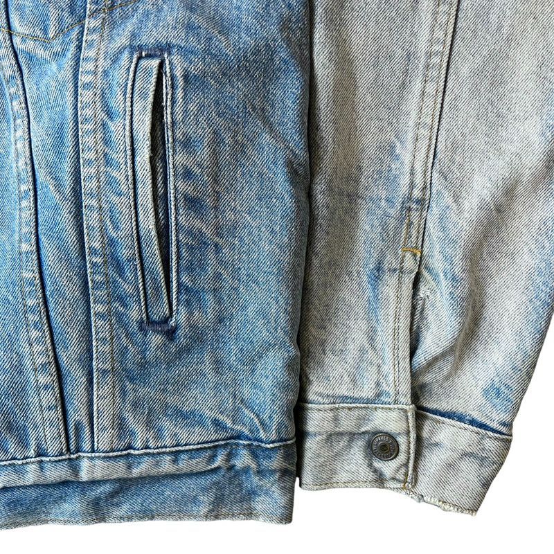 80s USA製 Levis 70609 0214 ボア ライナー デニム ジャケット 42 / 80 