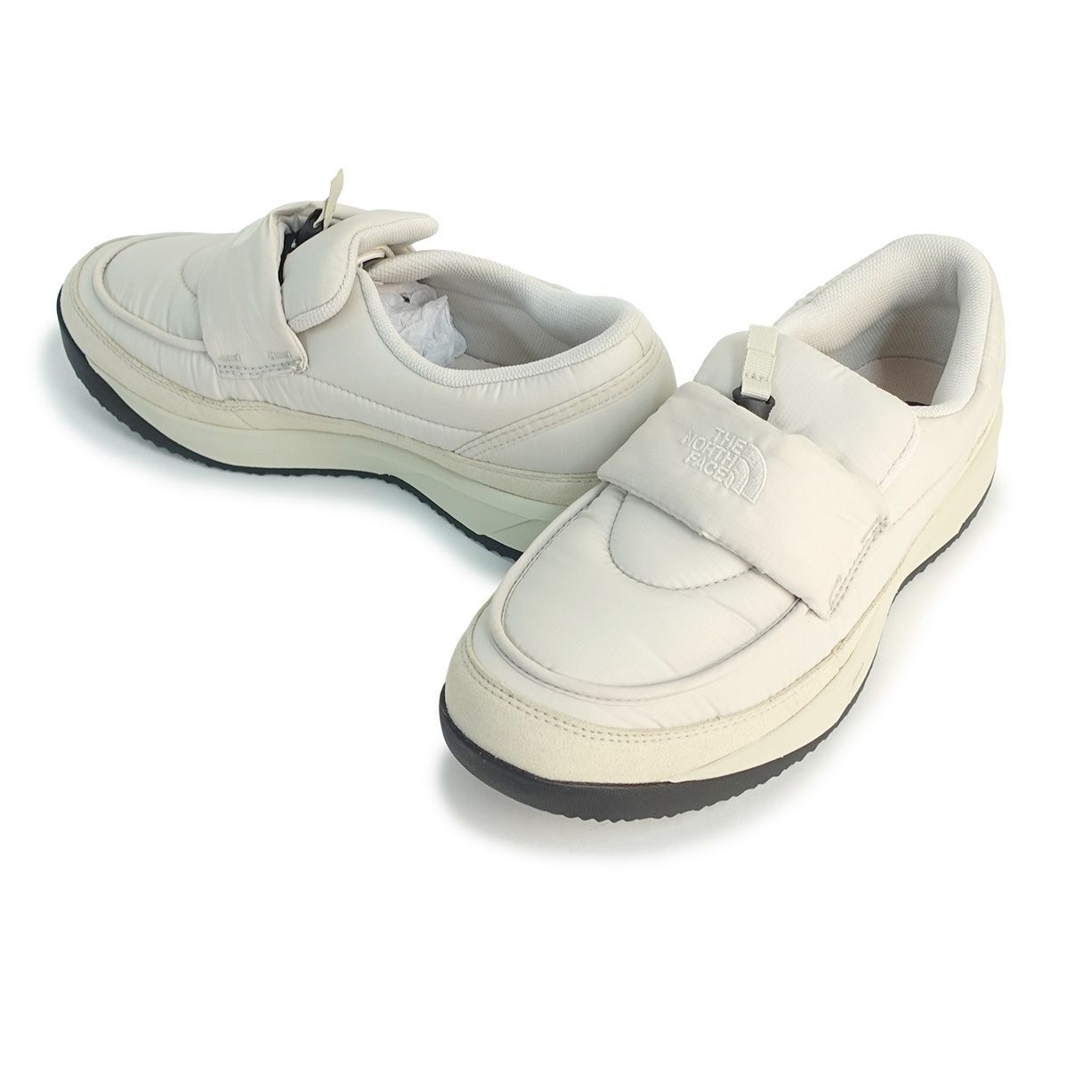 ザ ノースフェイス THE NORTH FACE スニーカー メンズ レディース ヌプシ ローファー NF 52575 VK ビンテージホワイト×TNFブラック