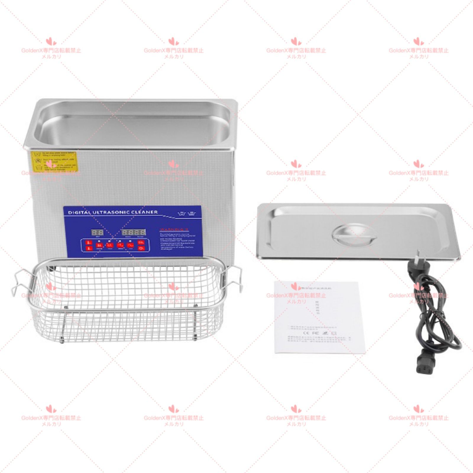 超音波洗浄器 超音波クリーナー 30L 2周波28 40kh 脱気モード搭載 温度 タイマー 設定 強力