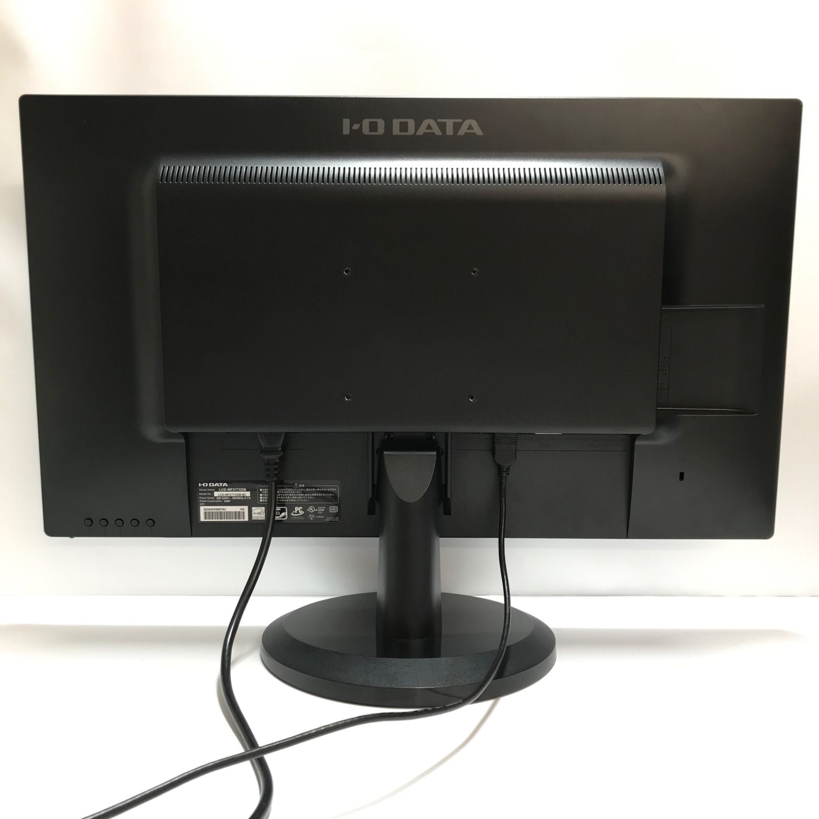 中古液晶ディスプレイ 27インチ アイオーデータ LCD-MF277XDB