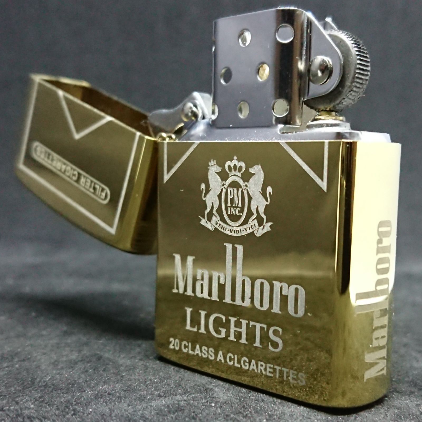 ZORRO マルボロ Marlboro ゴールド Zippoサイズ - メルカリ