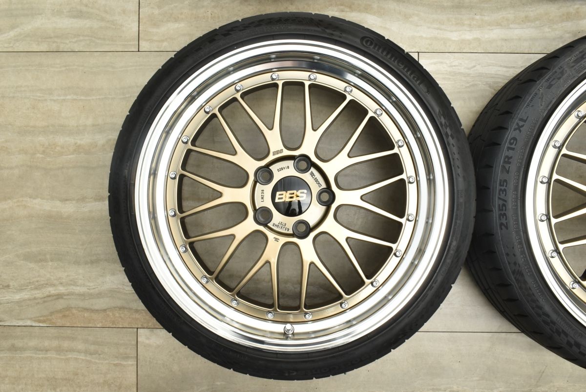BBS LM 119 120 19インチ　バリ溝タイヤホイール4本セット BBS LM19インチ タイヤホイール セット 4本セット 9J 10J - メルカリ