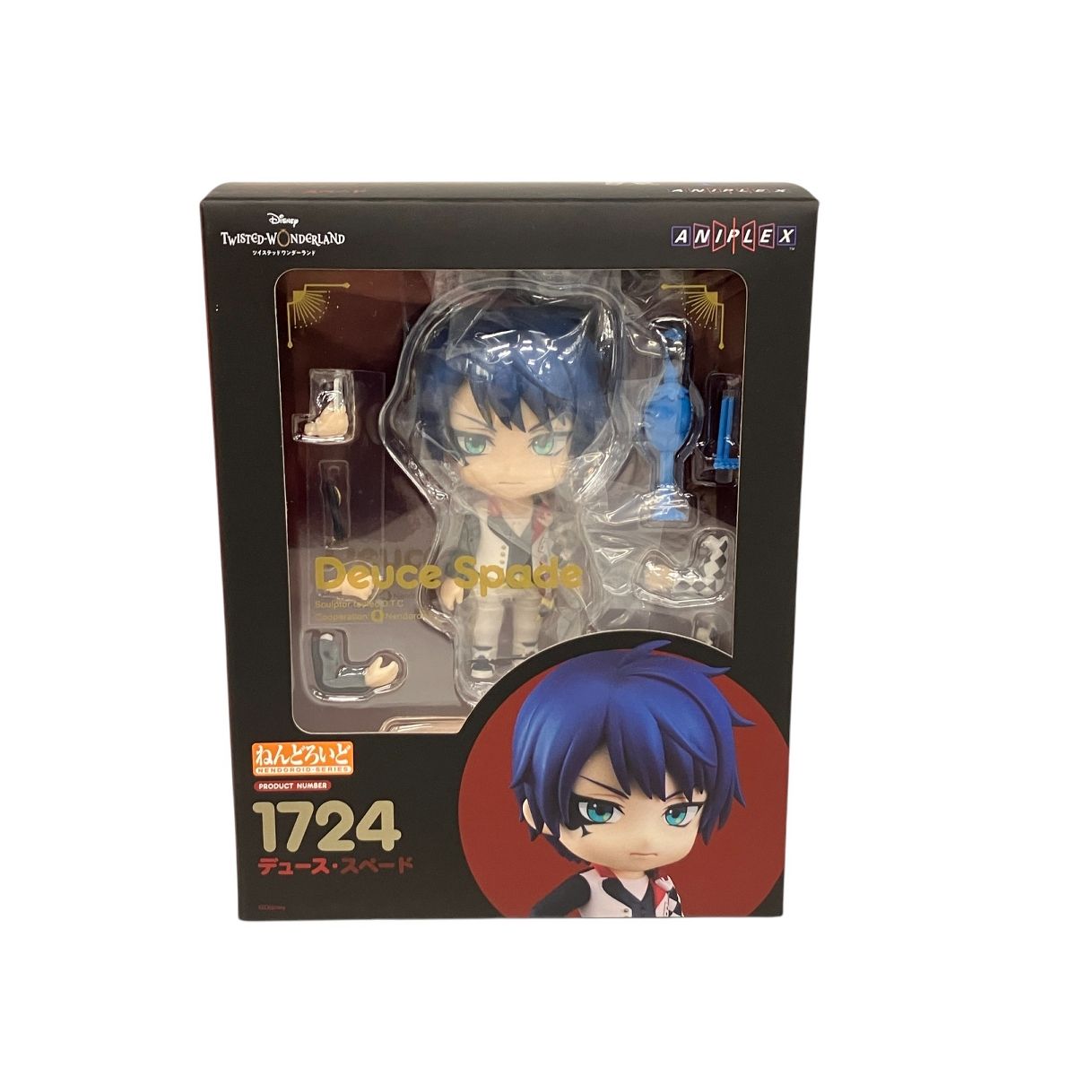 ツイステ デュース フィギュア ねんどろいど 特典 缶バッジ グッドスマイルカンパニー ねんどろいど ディズニー