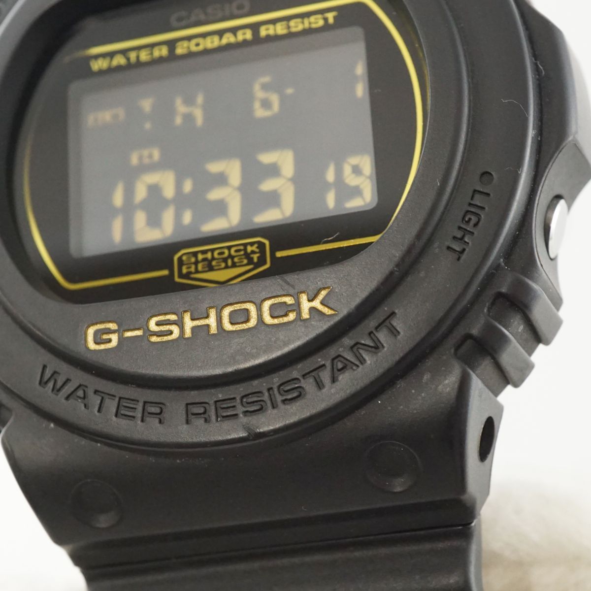 G-SHOCK 腕時計 USED美品 DW-5700BBM CASIO ブラック クォーツ 完動品 ...