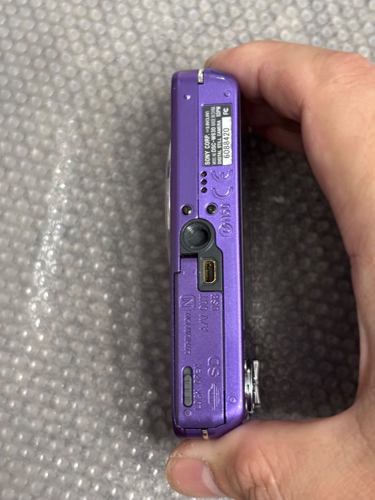 SONY Cyber-shot DSC-W630 パープル 1081 - メルカリ