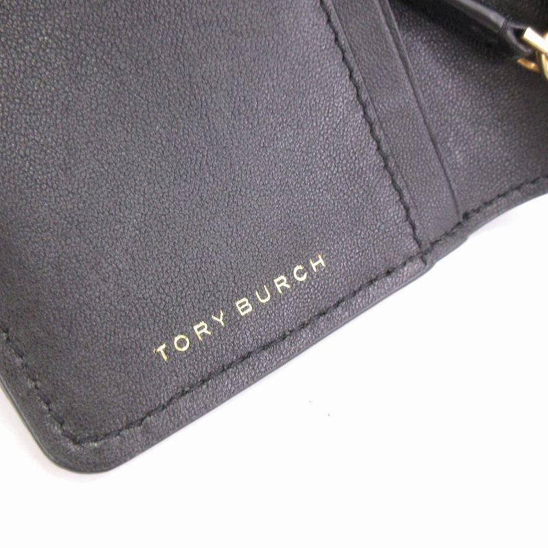【極美品】トリーバーチ スタースタッズスリムウォレット 2つ折り財布 星 レザー TORY BURCH(トリーバーチ) / スタースタッズ/2つ折り財布/レザー