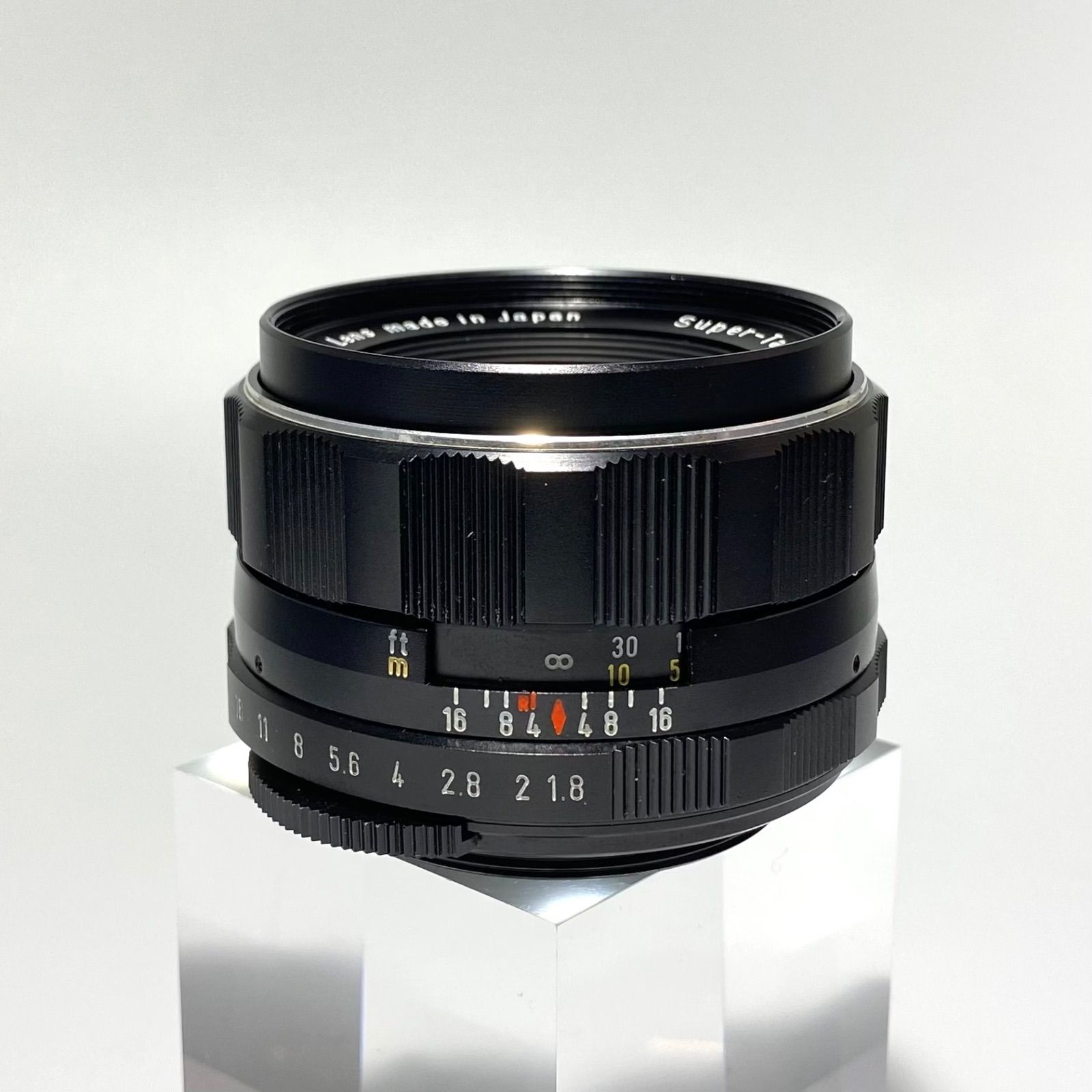 虹色フレア】Super Takumar 55mm f1.8 整備済 m42 【公式通販】