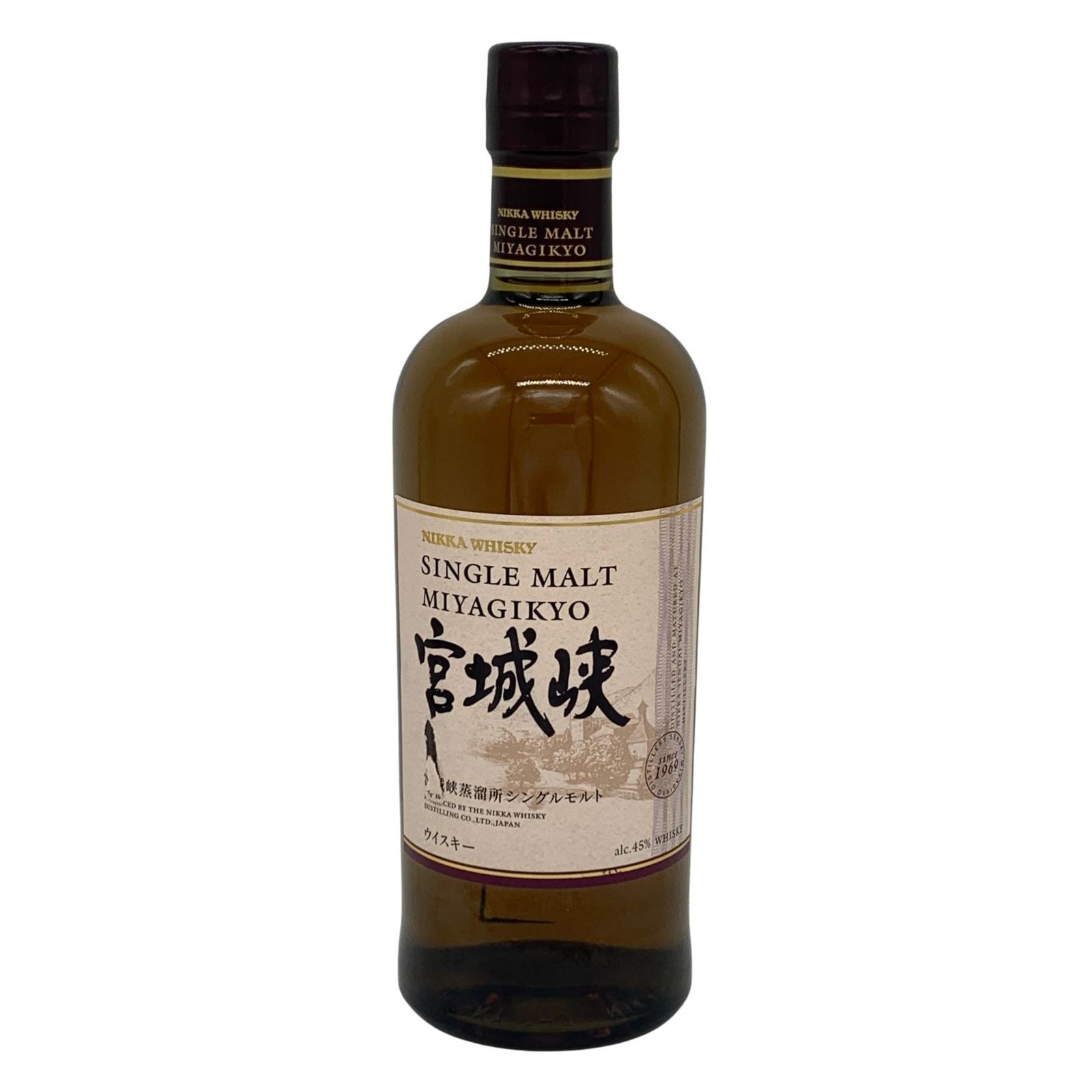 Nikka シングルモルト 宮城峡 700ml 新品未開栓 未開栓】 NIKKA ニッカ シングルモルト 宮城峡 45％ 700ml 箱