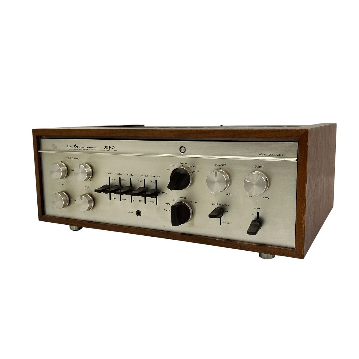 LUXMAN 真空管プリメインアンプ SQ-38FD MK-II 50CA10ラックスマン 訳あり T10481676