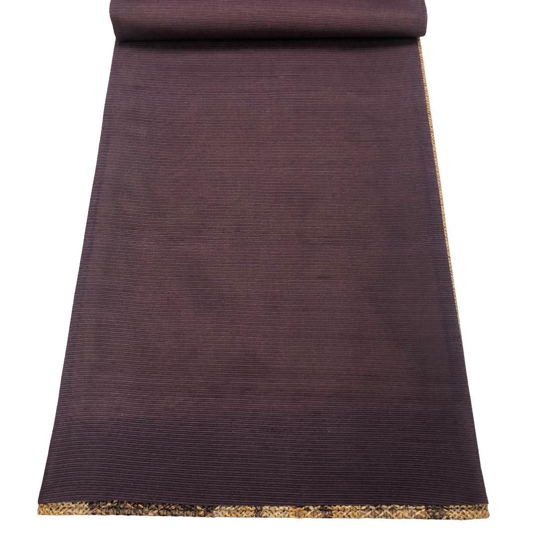 袋帯 美しい縦柄織模様