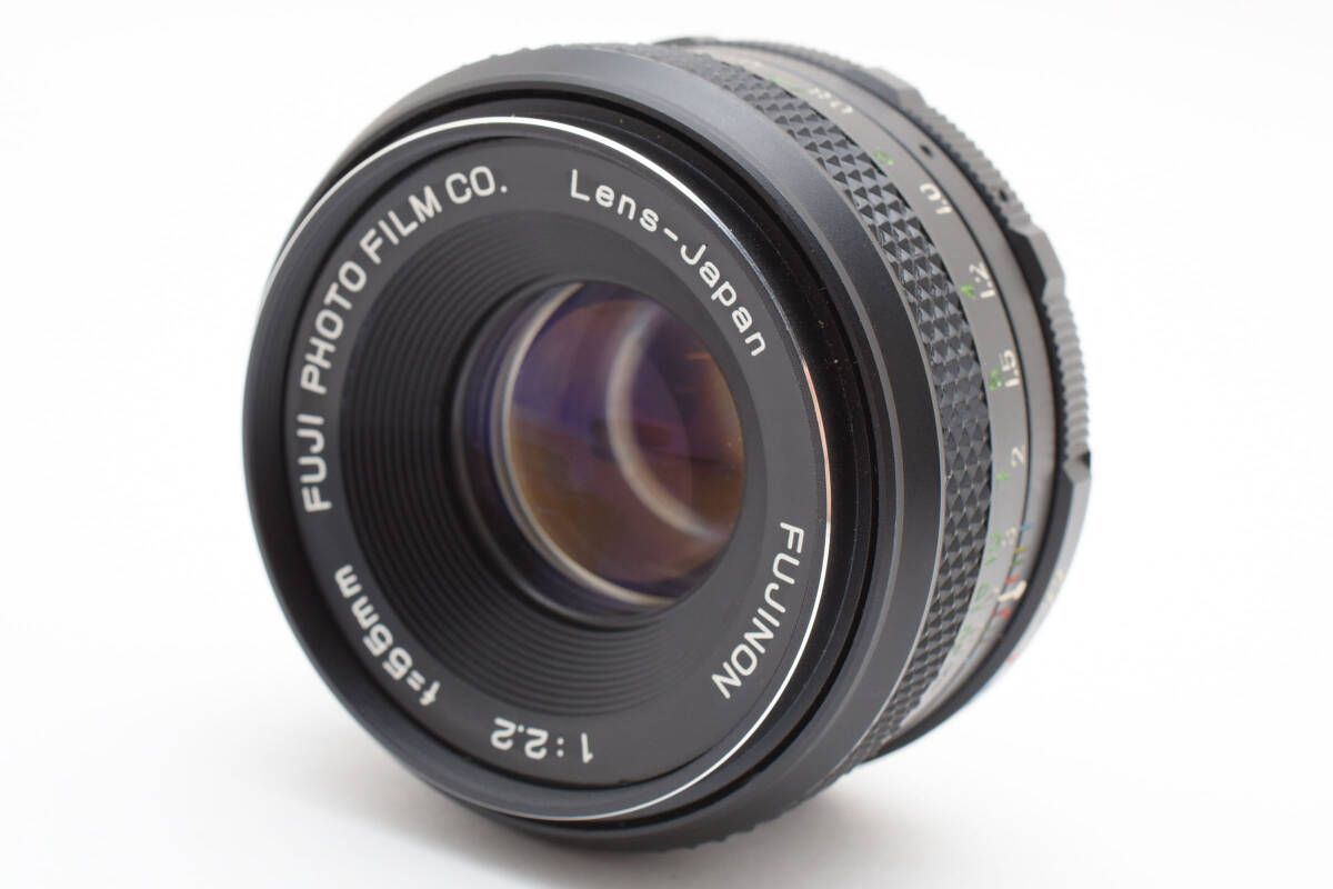 【美品】FUJINON 55mm f2.2 m42マウント 富士フイルム 【希 少】FUJINON 55mm F2.2【バブルボケで有名