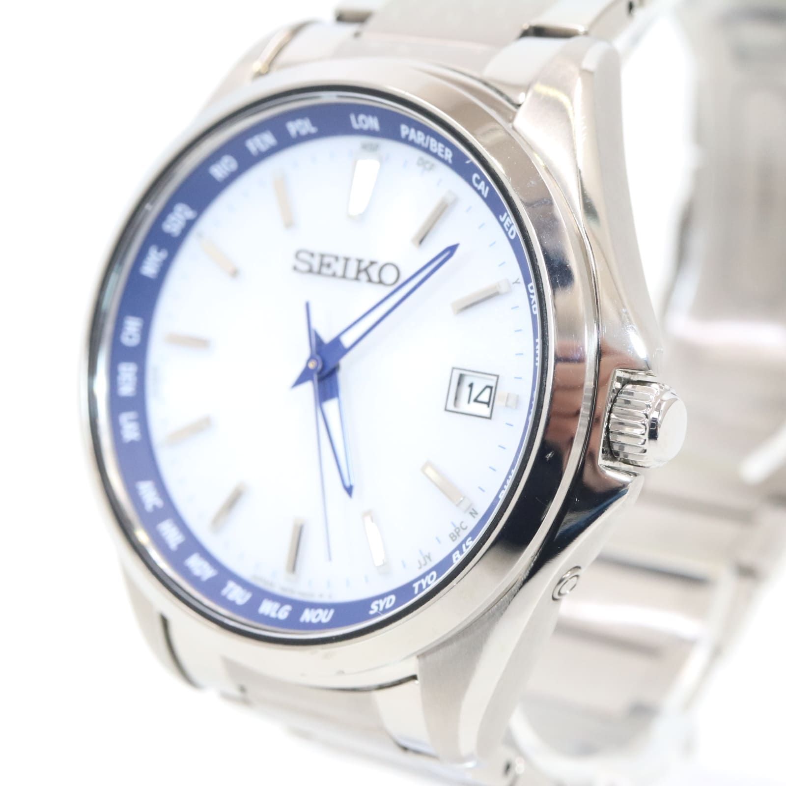 SEIKO セイコー 7B75-0AA0 800本限定 チタン 創業140周年記念 限定  