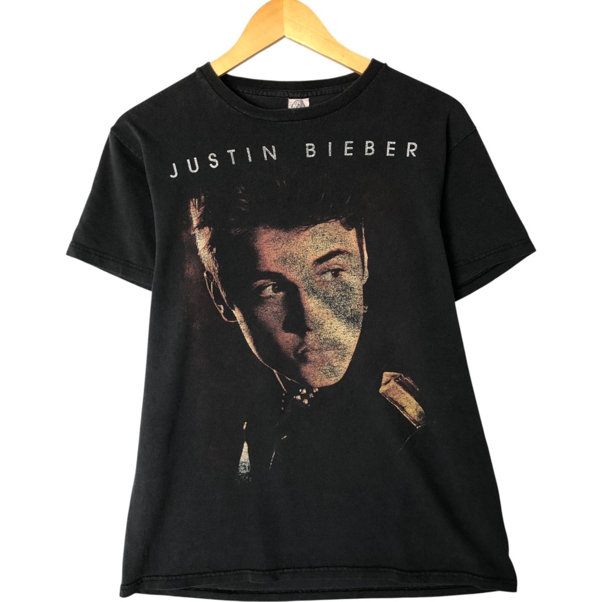 古着 DELTA JUSTIN BIEBER ジャスティンビーバー バンドTシャツ バンT メンズM相当|eaa548231