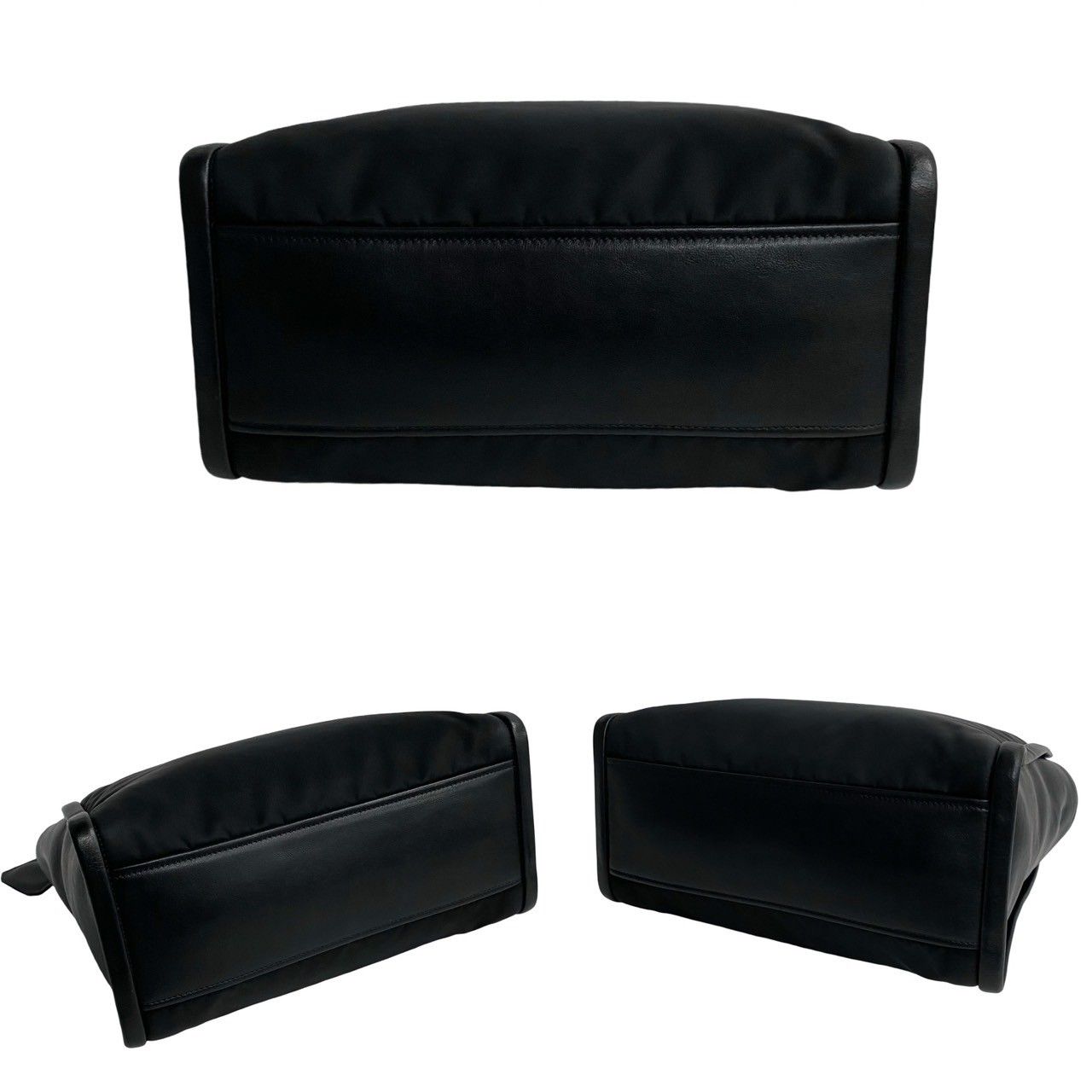 極 美品 希少品 PRADA プラダ コンセプト 2way ナイロン レザー