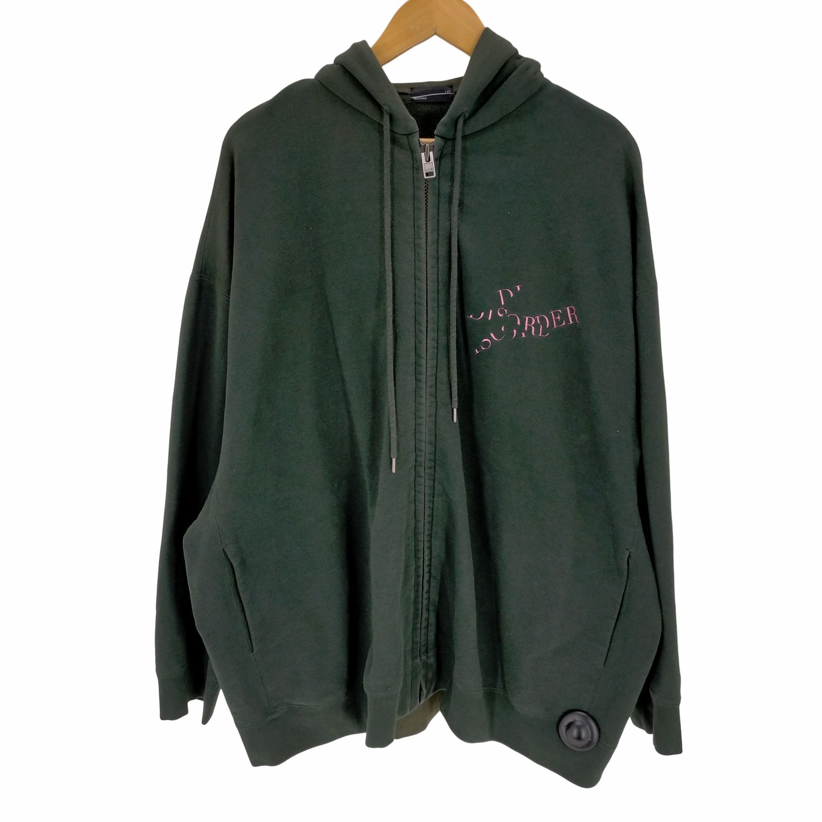 ラッドミュージシャン LAD MUSICIAN HIGH GAUGE LOOP BACK CLOTH SUPER BIG ZIP メンズ FREE 