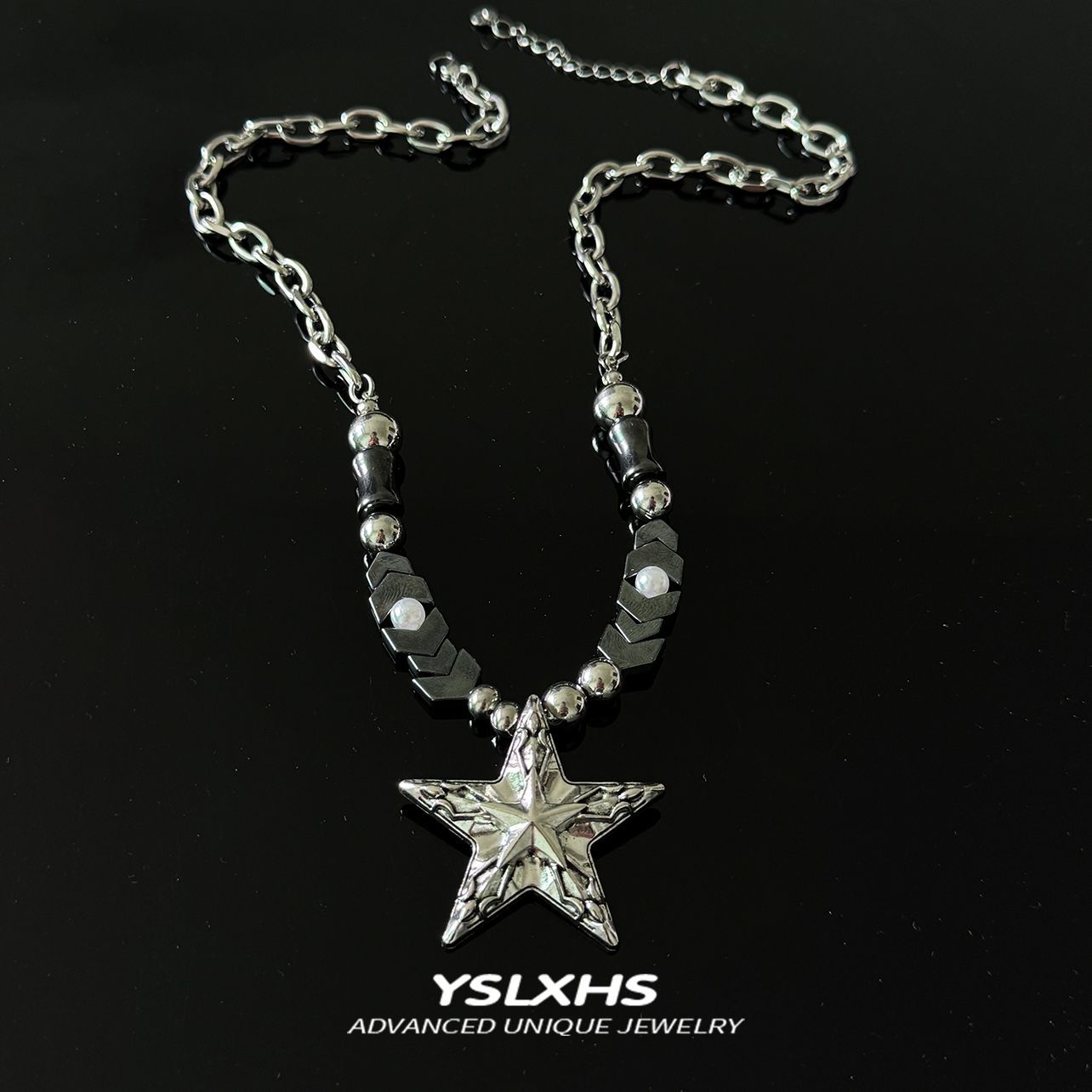 y2k 星ネックレス Y2K星モチーフネックレス メンズ レディース ゴシック パンク