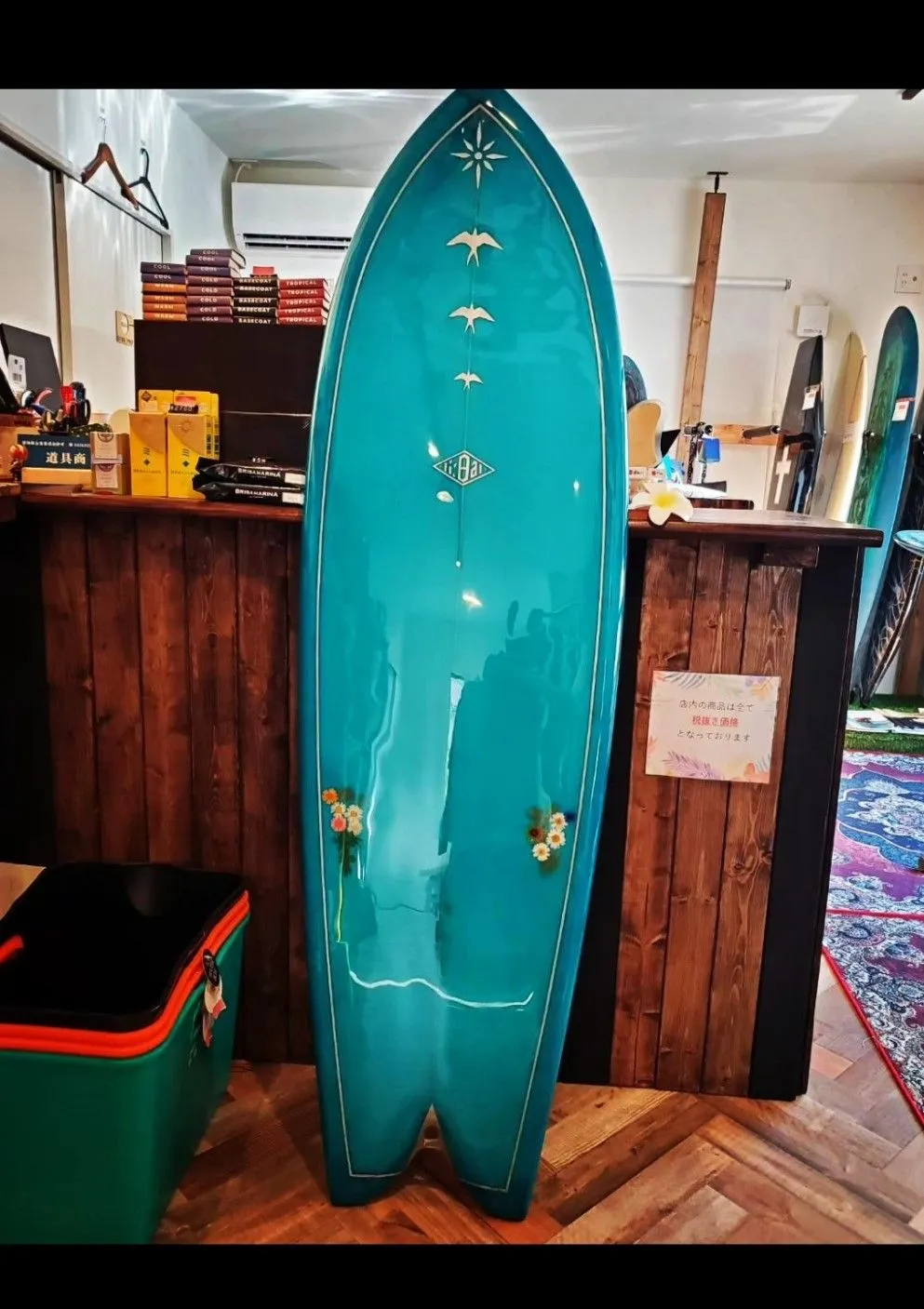 マッカラムサーフボード ツインフィン CAPTAIN FIN キャプテンフィン