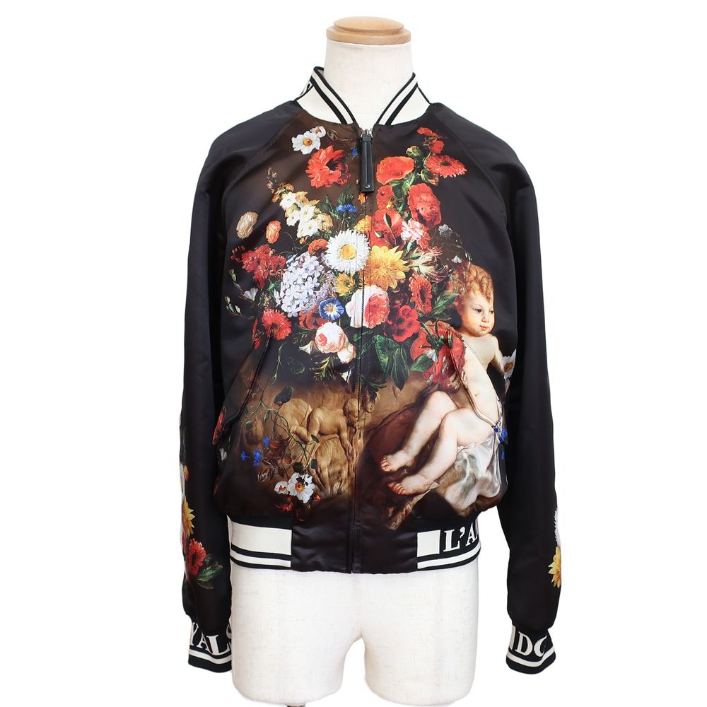 天白】【DOLCE&GABBANA】ドルチェ&ガッバーナ スタジャン