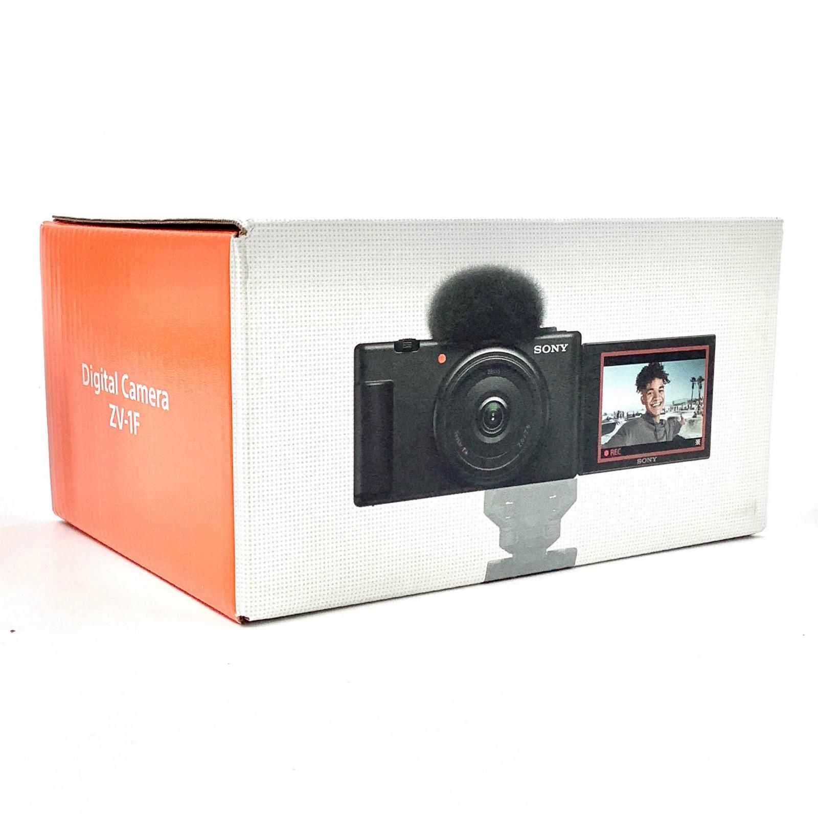 新品未開封　ＳＯＮＹ　デジタルカメラ　VLOGCAM　ZV-1F　(ブラック) ソニー SONY コンパクトデジタルカメラ VLOGCAM ZV-1F ブラック の通販