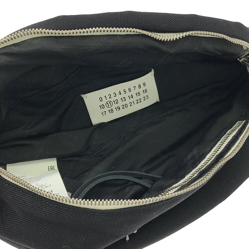 【新品未使用】 Maison Margiela 4ステッチ ボディバッグ Maison Margiela // Black Leather Four Stitch Bag – VSP Consignment
