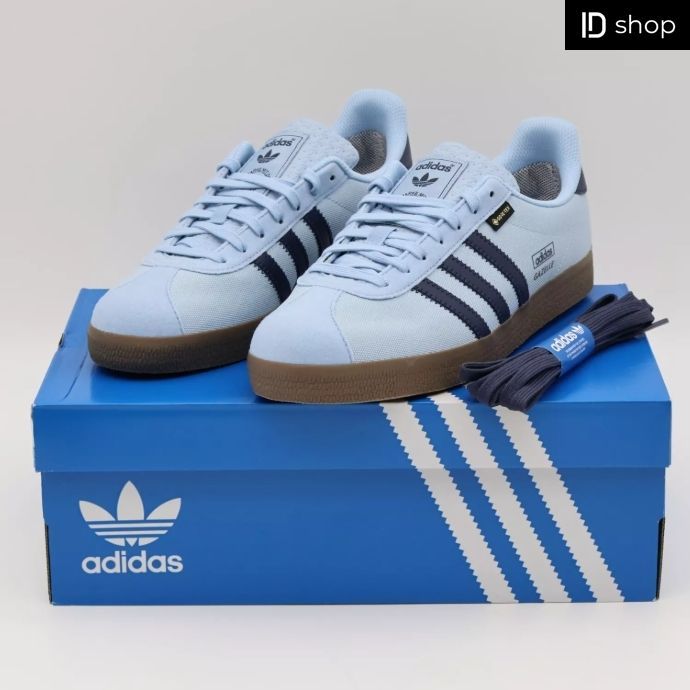 adidas ガゼル GTX スニーカー クリアスカイ ガゼル GTX GAZELLE GTX nry41 クリアスカイ×シャドーネイビー