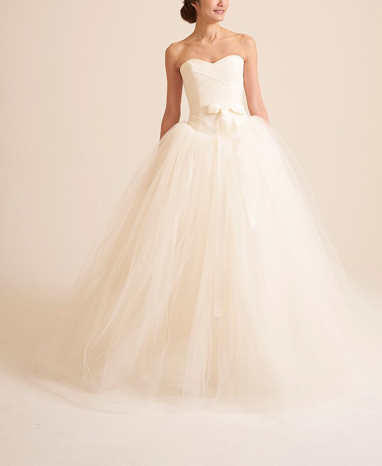 【ファーストオーナー】VeraWang 1g029 US4バレリーナ VERAWANG 1g029 。結婚式当日は購入したVERAWANG 1g029（通常