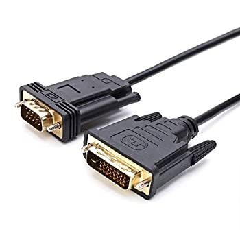  アダプタDVI?VGAデータケーブル2m ConnBull 1080P DVI-D 24 + 1オスヘッドーVGAオスヘッドコンバーター HDTV ディスプレイ