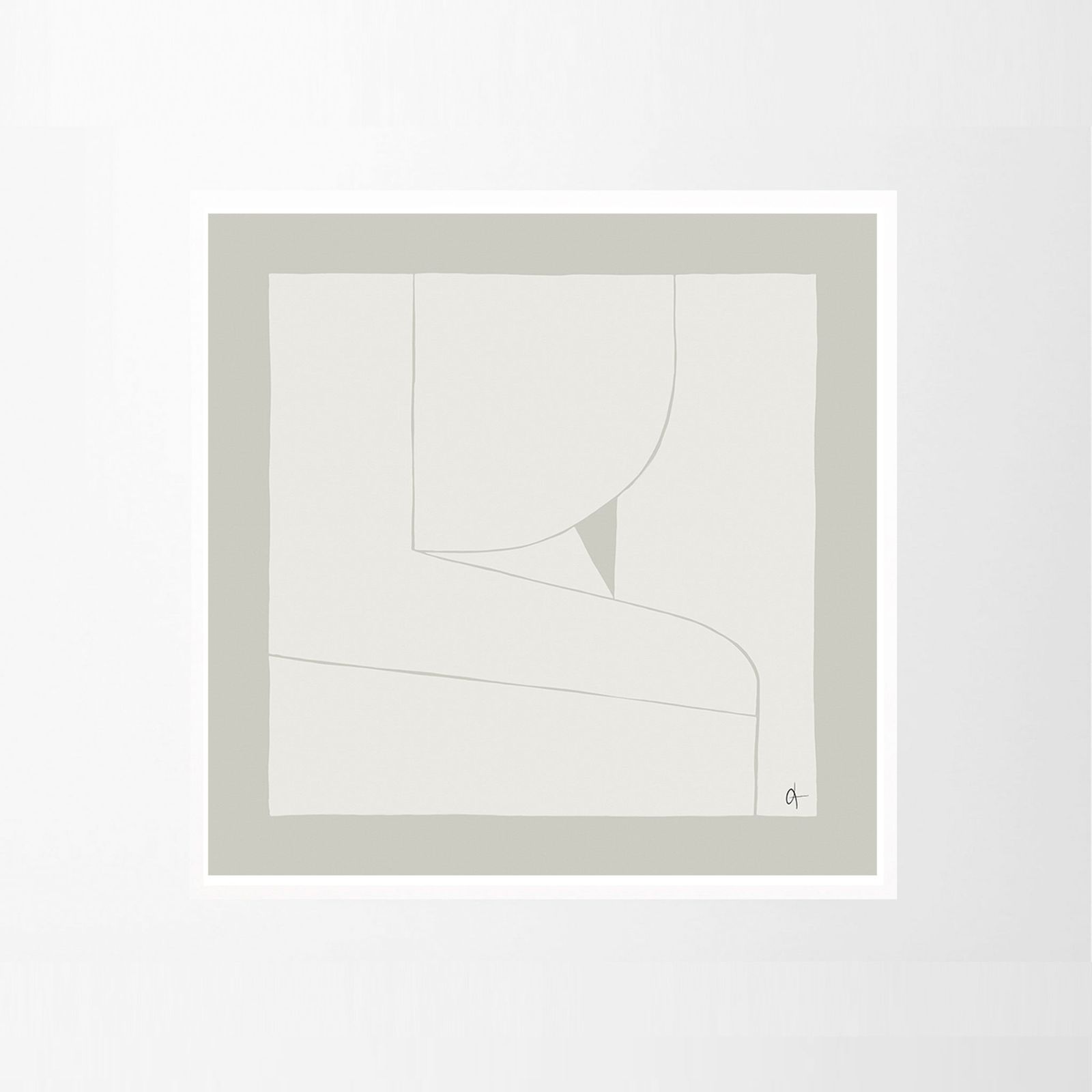 The Poster Club アートポスター 50×50cm 10am/124x10570-50x50 【公式
