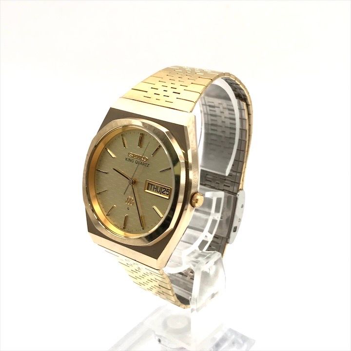 稼働品 SEIKO セイコー KING QUARTZ キングクォーツ4822-8010 オリジナルブレス付  稼働SEIKO(セイコー) ⁄ KING QUARTZ(キングクォーツ) 時計