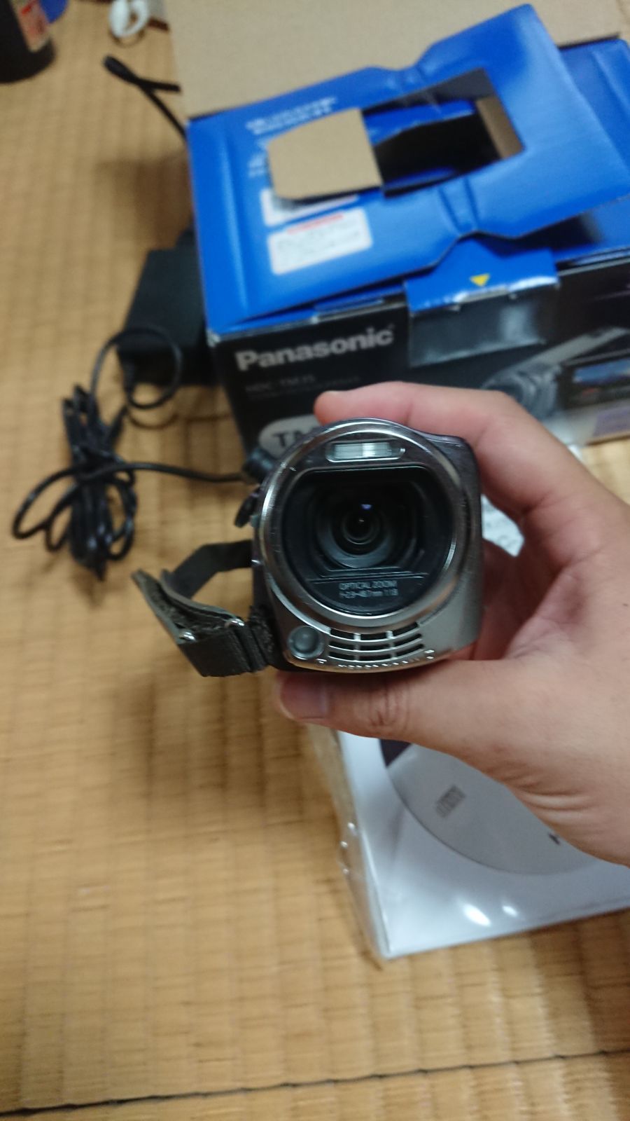 パナソニック ビデオカメラ HDC-TM35 付属品あり 部品取り - 103