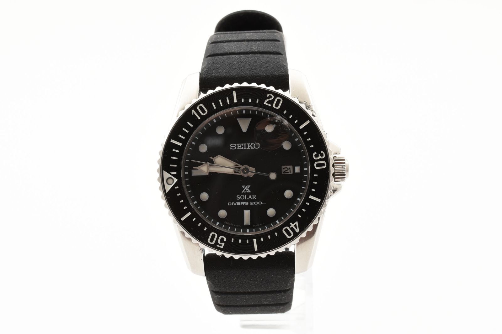 セイコープロスペックス V147-0CS0 SBDN075 ダイバーズ ソーラー