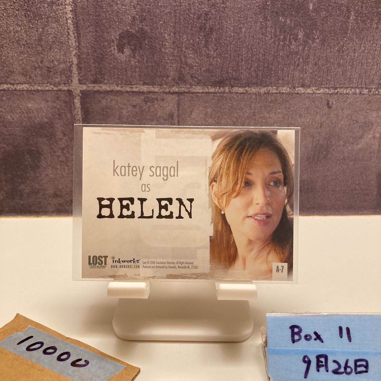 2006 Inkworks Katey Sagal As Helen 直筆サインカード LOST TV Series A-7 カード