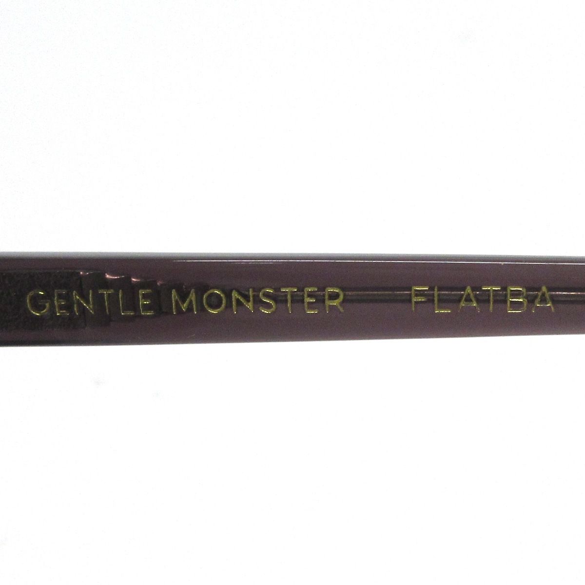GENTLE MONSTER(ジェントルモンスター) サングラス - パープル プラスチック