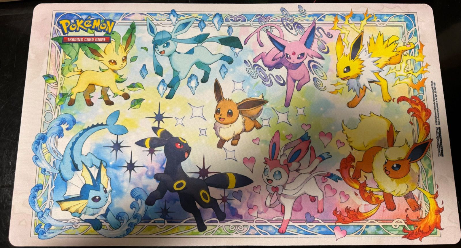 海外限定 イーブイズ プレイマット prismatic evolutions - メルカリ