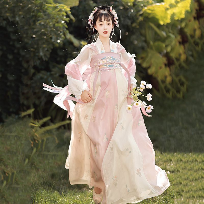 春夏 漢服 茉 胸当セット コスプレ 撮影活動 唐風