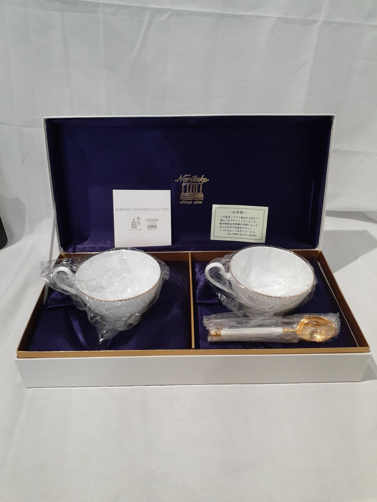 ノリタケ・ダイヤモンドコレクション 18cmケーキ皿6枚セット4605 ノリタケ・ダイヤモンドコレクション 18cmケーキ皿6枚セット4605