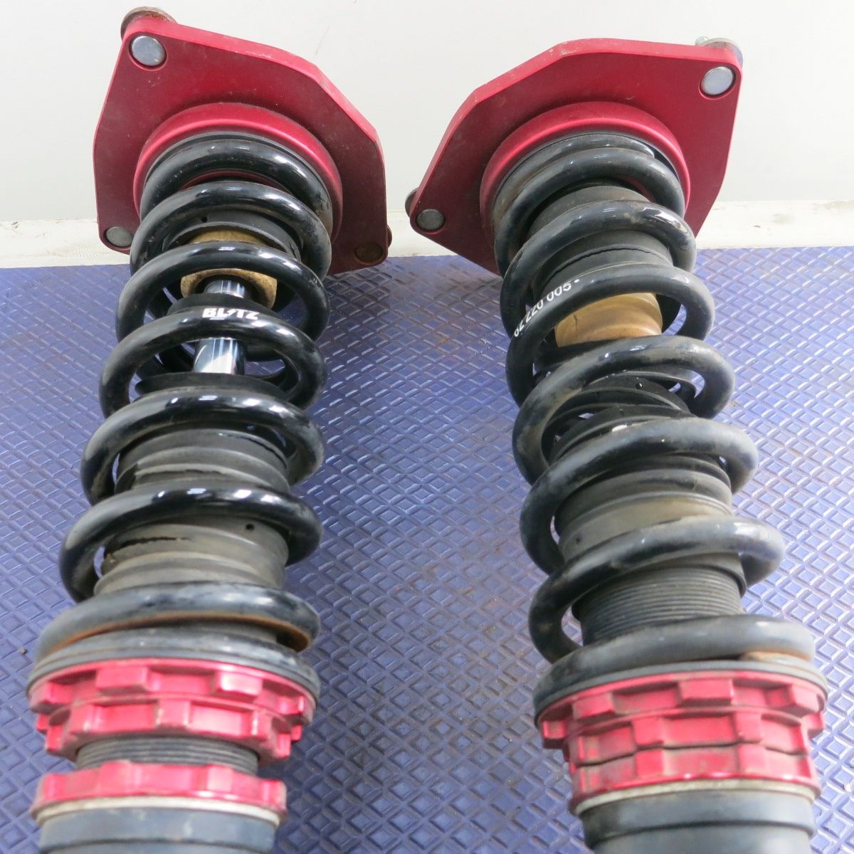 ◆リーフ ZE0 AZE0 ZE1 BLITZ サスペンション DAMPER ZZR 92462 車高調 ブリッツ ダンパー ZZ-R 現状品◆