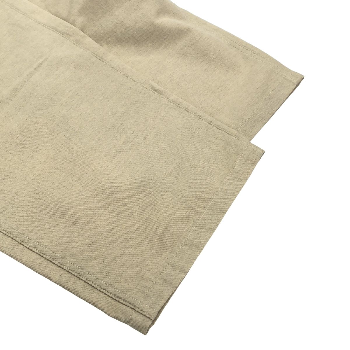 ULTERIOR アルテリア 21SS C/L TWILL MILITARY WIDE TROUSERS コットン