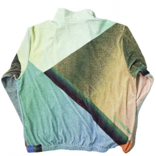 新品 SUPREME シュプリーム 23SS Geo Velour Track Jacket ジオベロア