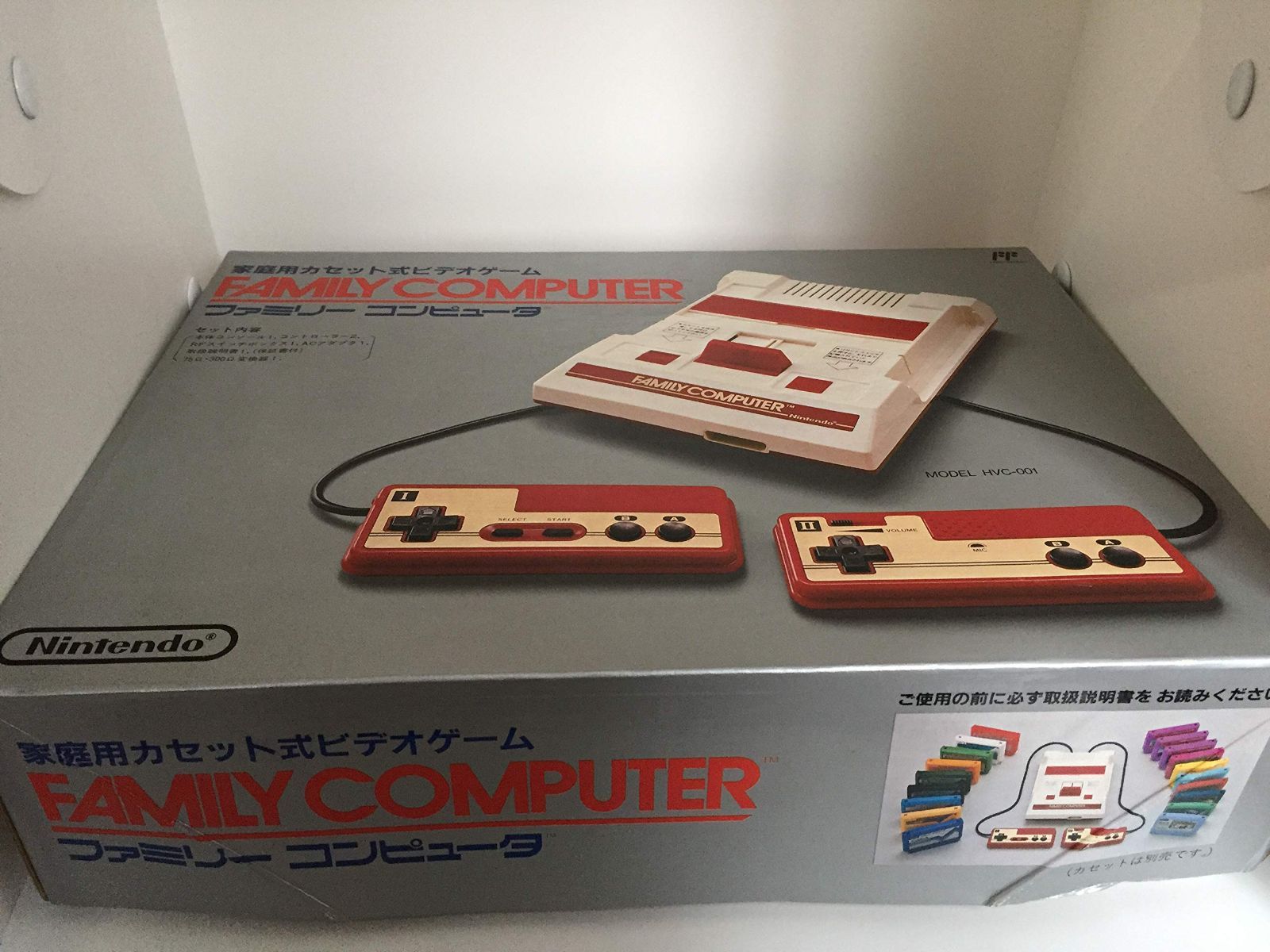 ファミリーコンピュータ HVC-002 ソフト3本付き F-108 ☆Nintendo HVC