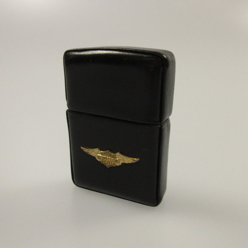 姫路東店】 小売業者 ZIPPO | ジッポ ライター HARLEY DAVIDSON 革巻き