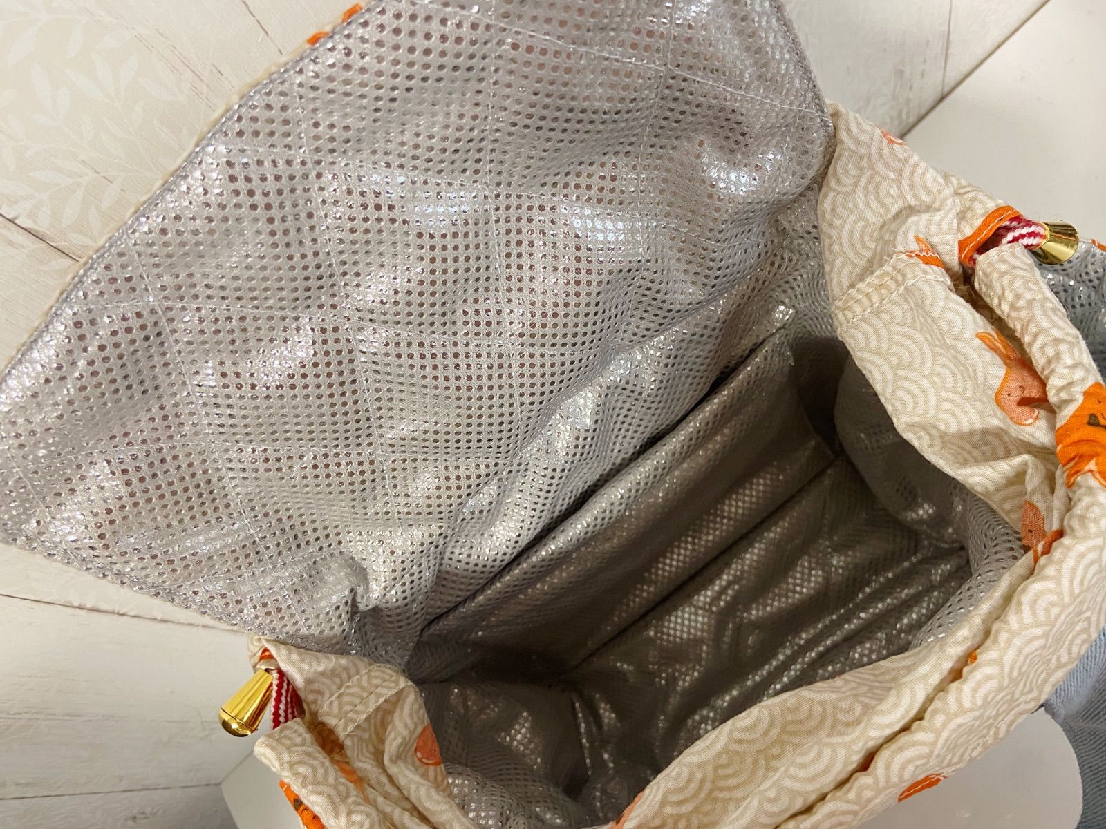 デニムリメイクバックS 保冷・保温バック デニムリメイクバックS 保冷・保温 お弁当バック