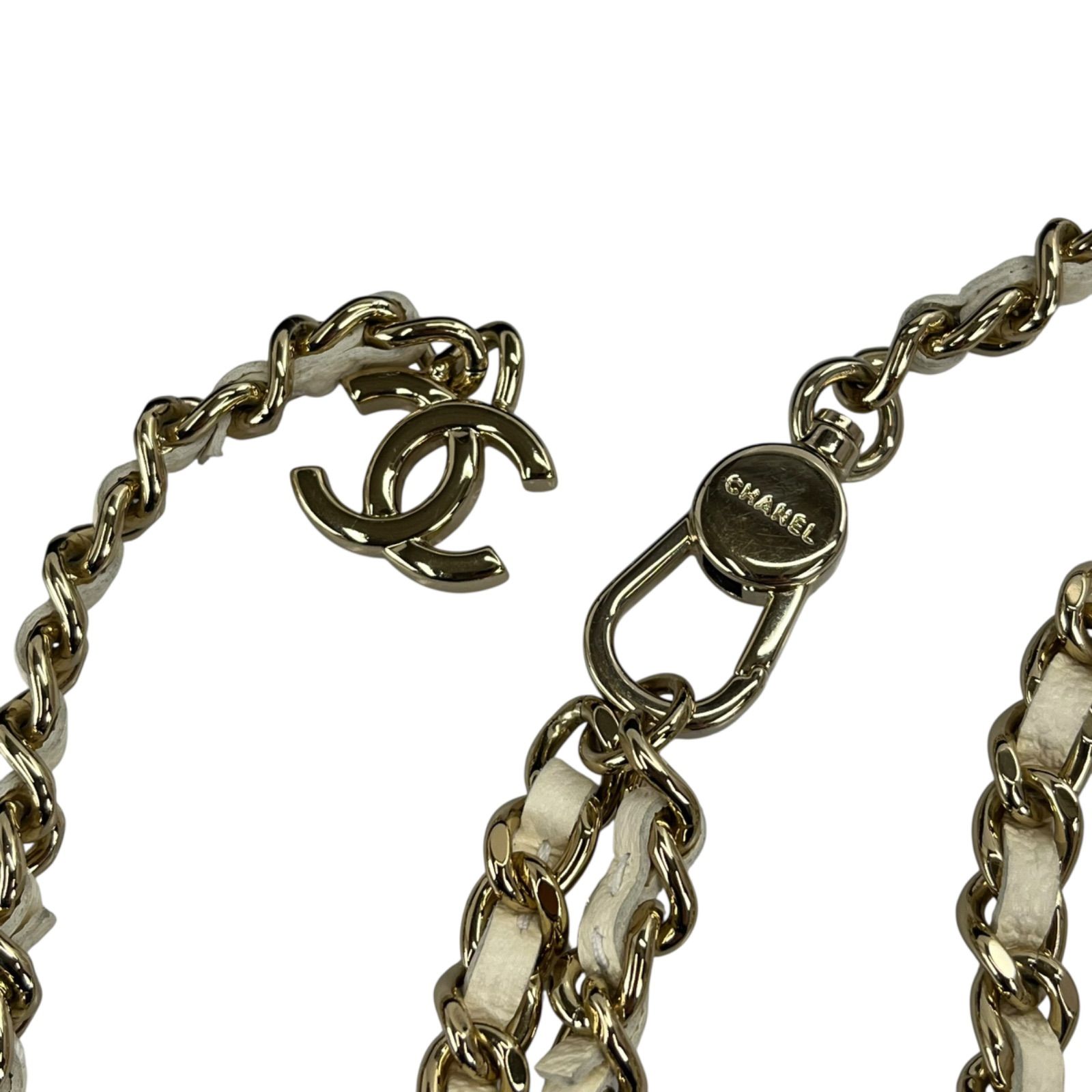 未使用美品【Chanel】リボンバッグ ミニチェーンクロスバッグ ○美品 シャネル CHANEL チェーン リボン マトラッセ ミニ