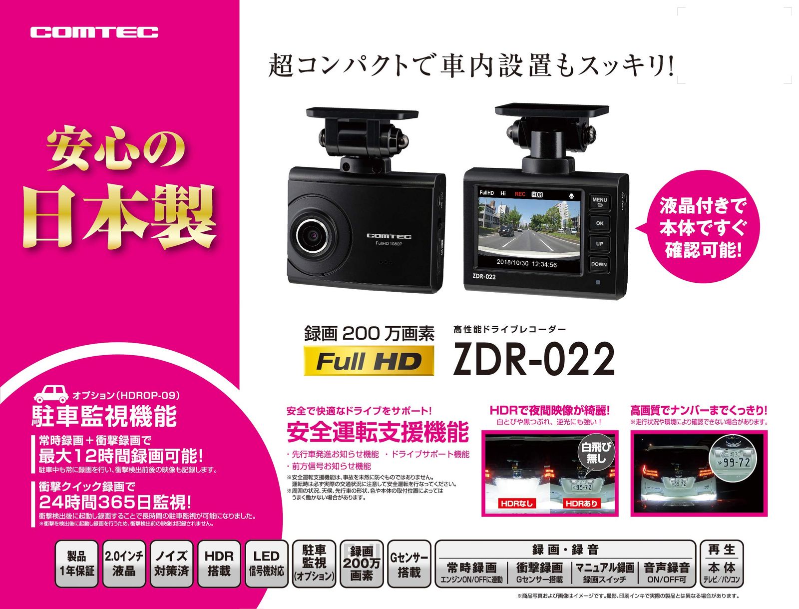 LED信号対応 SDカード