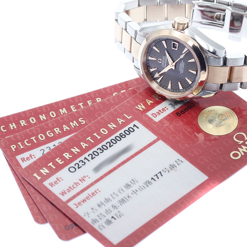 オメガ OMEGA 231.20.30.20.06.001 シーマスター アクアテラ  