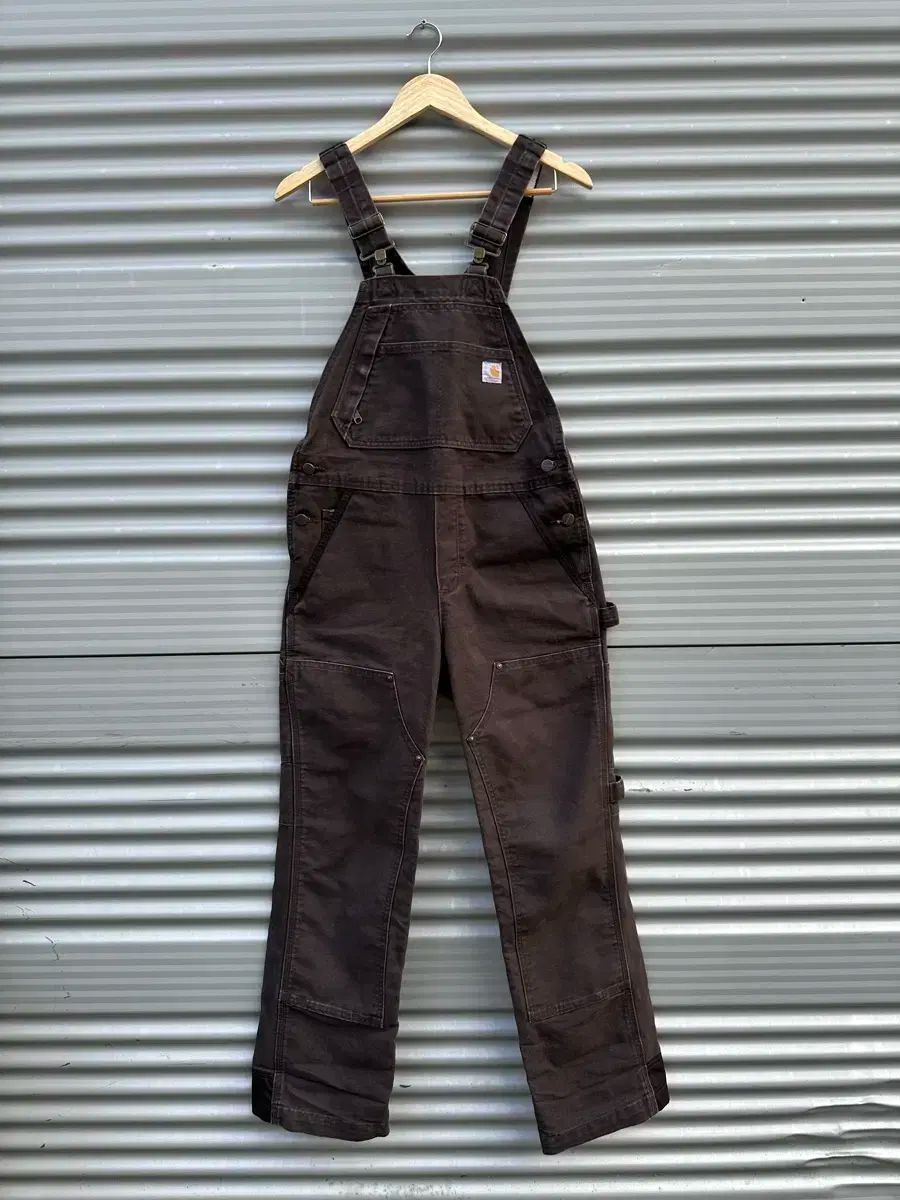 Carhartt(カーハート) ダーク 茶色 オーバーオール ( 34
