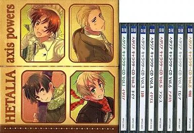 ヘタリア　CD　Box 中古】アニメ系CD ヘタリア Axis Powers キャラクターCD[BOX付全8巻