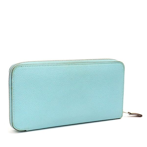 広尾店】HERMES エルメス アザップロング シルクイン ブルーアトール  