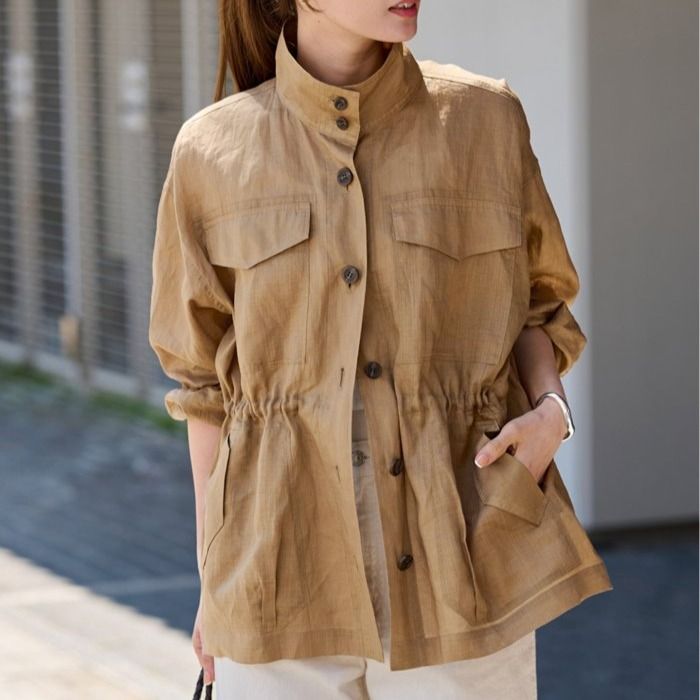 フレームワーク　ラミースタンドブルゾン FRAMeWORK（フレームワーク）の「≪予約≫ラミースタンドブルゾン